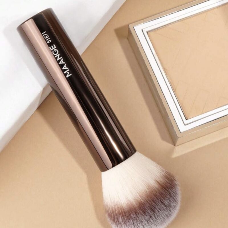 MAANGE Professional Facial Makeup Brush Set, includes Foundation, Blush, Powder, and Contour Brushes, with Box. Ideal Gift for Women & Girls, Travel-Friendly