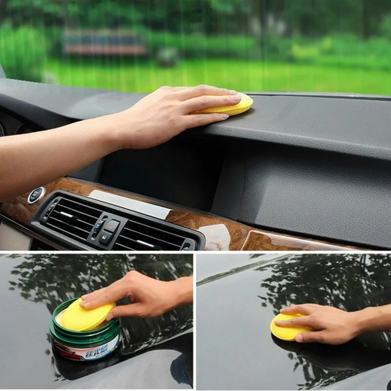 12PCS New Car Waxing Polish Foam Sponge Wax Applicator Cleaning Detailing Pads