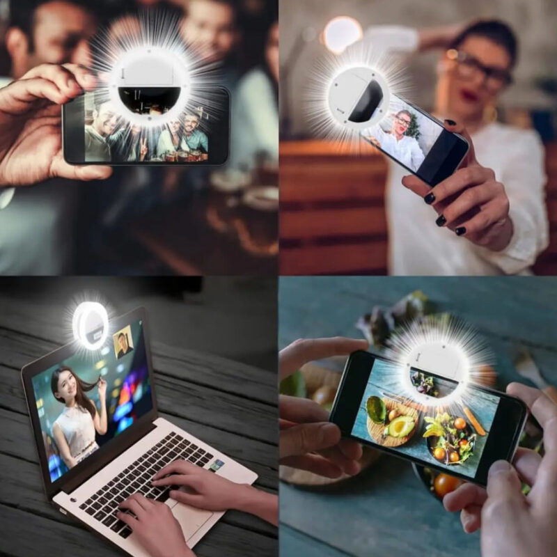 Selfie ring light