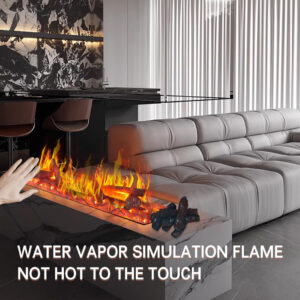 3D atomizing fireplace
