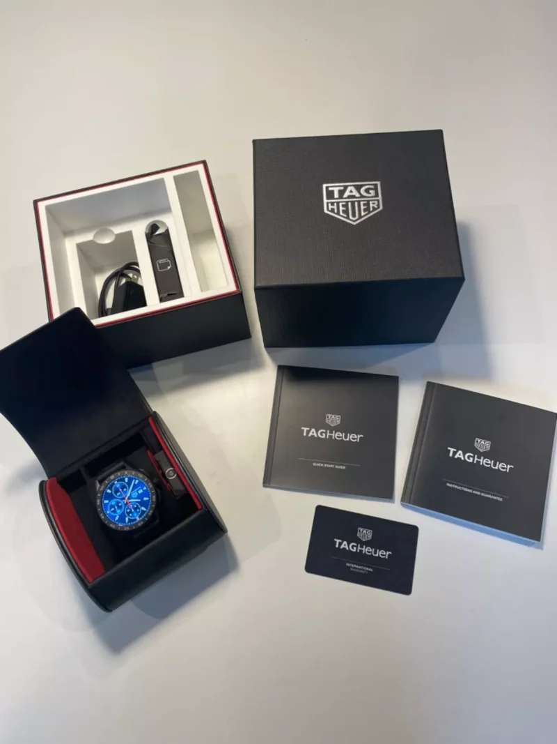 TAG HEUER Connected Calibre E3 45mm SBG8A Black Rubber