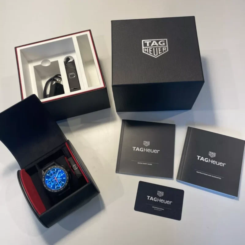 TAG HEUER Connected Calibre E3 45mm SBG8A Black Rubber