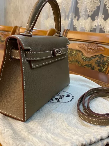 HERMÈS Kelly Mini Bag Crossbody Leather