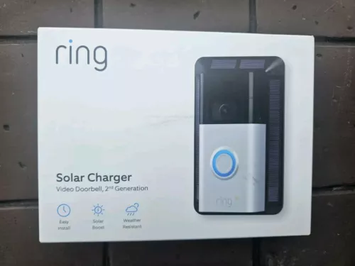 Ring 2nd Generation Video Doorbell Solar Charger