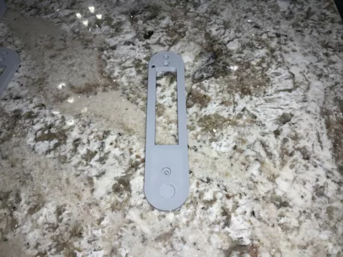 Google Nest Battery Doorbell Mounting Plate Replacement (Gray)
