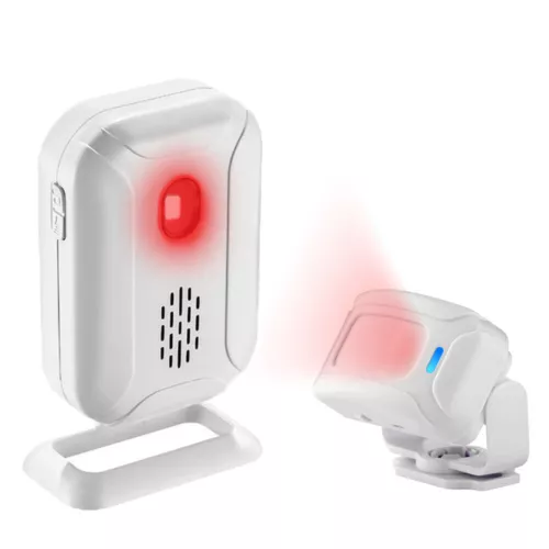 Wireless PIR Motion Sensor Detector Alarm Door Chime For Home Store Business