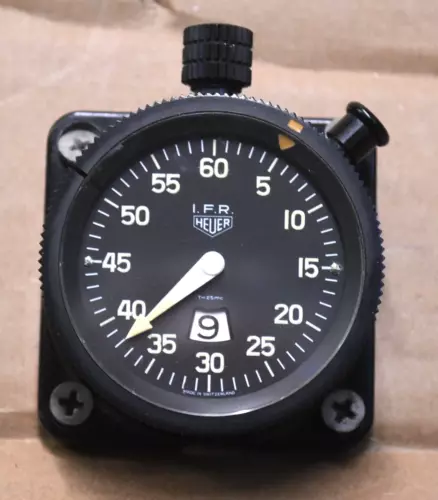 Vintage I.F.R. Heuer Stopwatch 542.838 Functions