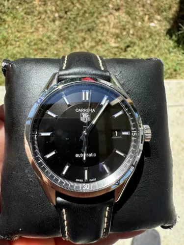 TAG Heuer Carrera Men's Black Watch - WV211B-2