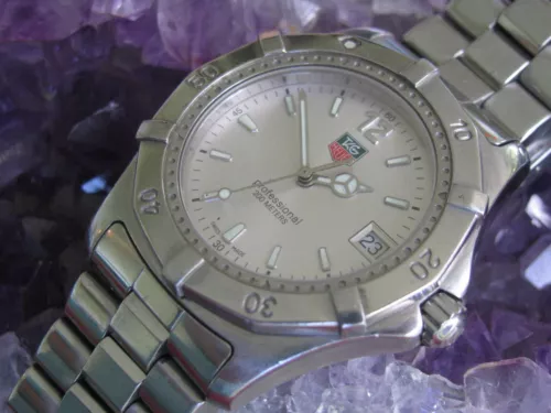 TAG Heuer Professional Vintage Quartz Dive Sport Wrist Watch, for Parts/Repair