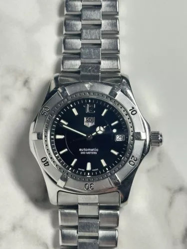 TAG Heuer 2000 WK2118-0 Black Dial 200m Automatic