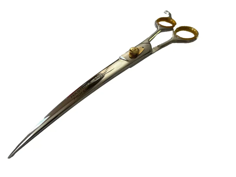 10" Professional GERMAN STAINLESS DOG PET CURVED Grooming Shears Scissors NEW