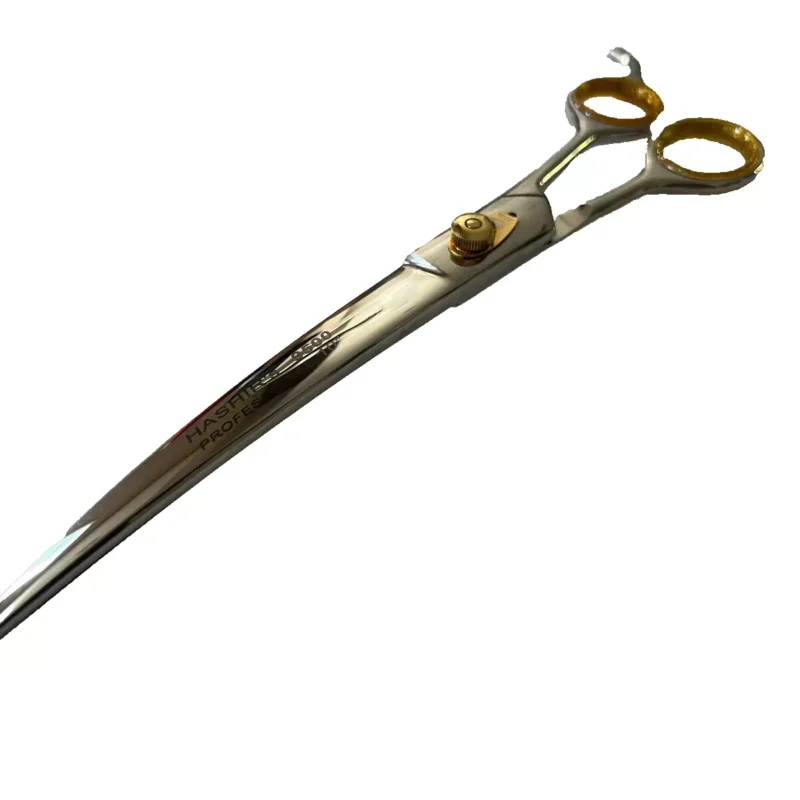 10" Professional GERMAN STAINLESS DOG PET CURVED Grooming Shears Scissors NEW