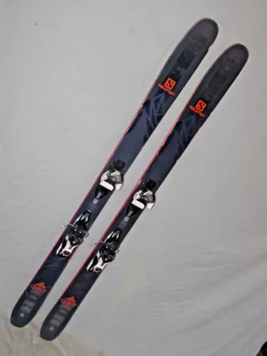 Salomon QST 99 all mtn skis w/ Rocker 174cm Salomon Warden 11 adjust. bindings ~