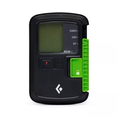 Black Diamond Recon X Avalanche Beacon Transceiver With Harness - Black/Green