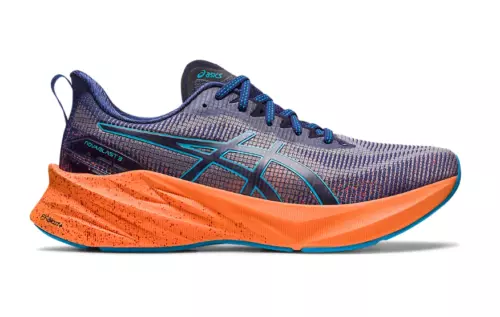New ListingASICS® Men's 9.5 M Novablast 3 LE Running Shoes in Indigo Blue/Island Blue