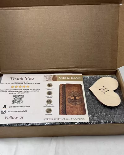 NEW Sadhu Board for Yoga Practice Meditation Wooden