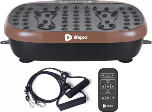 Lifepro Compact Vibration Plate Exercise Machine, Mini Full Body Vibration Platf