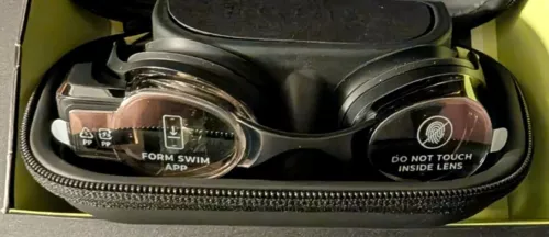 FORM Smart Swim 2 Goggles - Black NIB