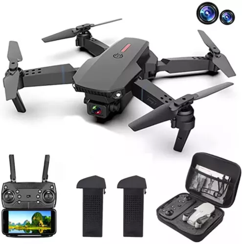 2023 RC Drone With 4K HD Dual Camera WiFi FPV Foldable Quadcopter electronic toy