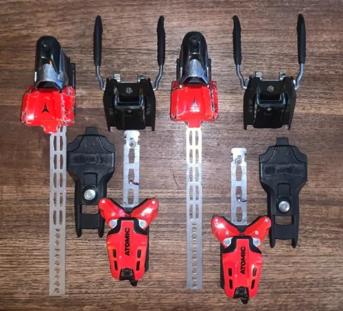 New ListingAtomic x12 Ski Race Bindings - Max Din 12 - 70mm brake width