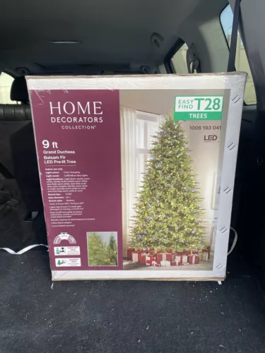 9ft Grand Duchess Full Balsam Fir Christmas Tree 3400 Lights T28 Brand New