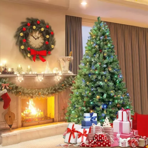 🎄 Home Decorators 7.5 ft Pre-Lit LED Grand Duchess Balsam Fir Christmas Tree 🎄