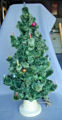 GLO -LITE CHRISTMAS TREE 2 FT. INDOOR Inc base