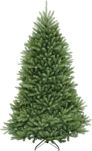 National Tree Company Artificial Full Christmas Tree, Green, Dunhill Fir, Includ
