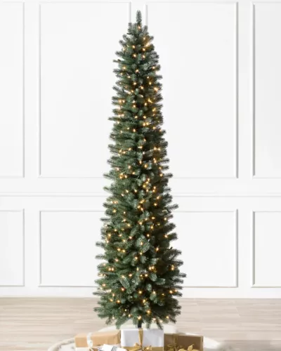 Balsam Hill 9 FT Prelit Christmas Tree | Sonoma Slim Pencil Tree