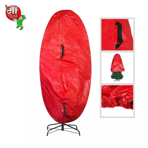 Elf Stor Heavy Duty Christmas Tree Storage Bag Up to a 6 Feet Tree with Handles