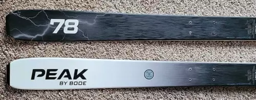 Peak By Bode 78 Skis 168 cm 112/78/98 Flat
Opens in a new window or tab