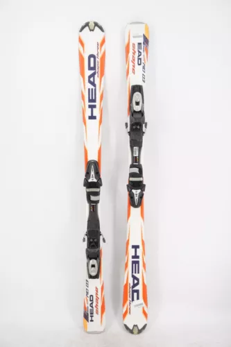 Head Shape Three Adult Skis with Bindings - 160 cm Used
Opens in a new window or tab