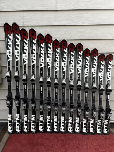 VOLKL RTM 7.4 Adult Ski's w/ Marker Fastrak 2 Adjustable Bindings - ALL SIZES!!
Opens in a new window or tab