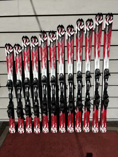 K2 Amp Strike Skis w/ Marker M2 Adjustable Bindings - GREAT CONDTION (All Sizes)
Opens in a new window or tab
