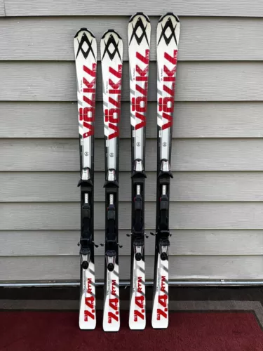 VOLKL RTM 7.4 Adult Skis in 170 or 177 cm w/ Marker Fastrak Bindings - VERY NICE
Opens in a new window or tab