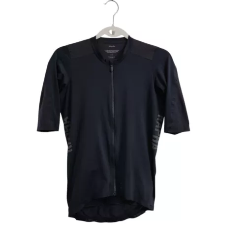 New ListingRapha Cycling Jersey Mens Large Black Pro Team Lightweight Short Sleeve