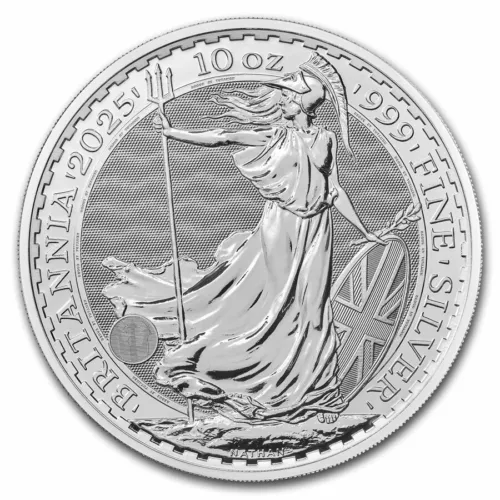 2025 Great Britain 10 oz Silver Britannia BU
